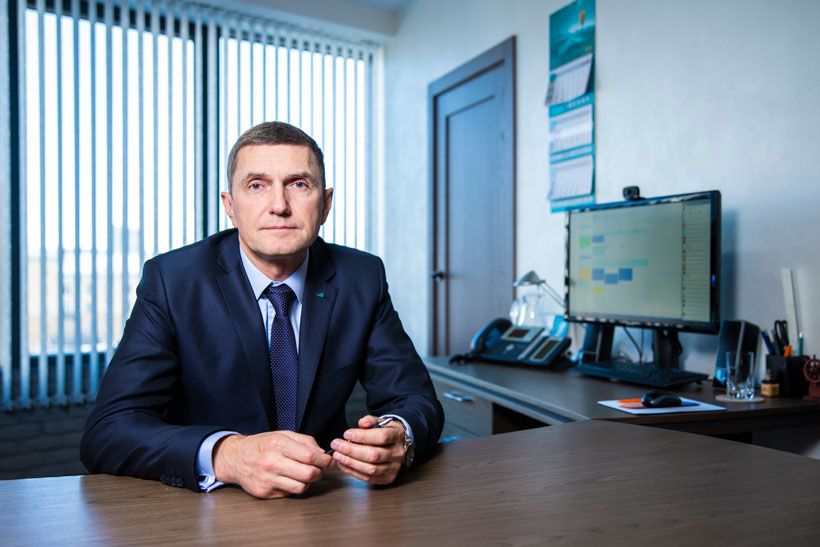 Генеральный директор Банка "Левобережный" Владимир Шапоренко