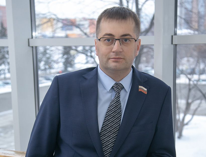 Депутат Законодательного собрания 7 созыва Александр Щербак