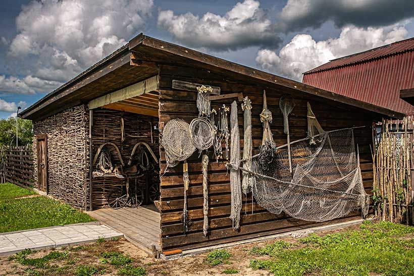 подворье чатского татарина в деревне Юрт-Оры