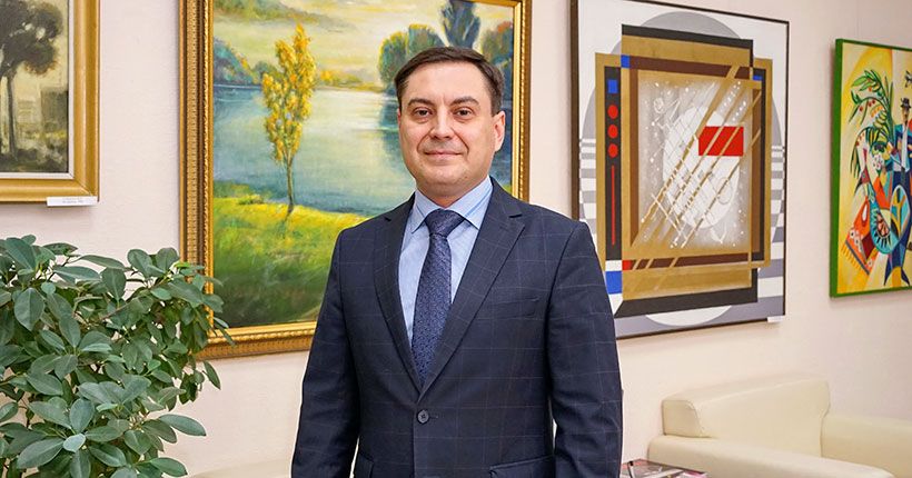 Заместитель министра культуры НСО Григорий Милогулов