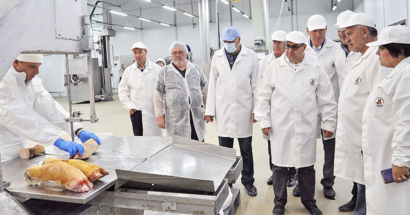 На Черепановском мясокомбинате подразумевается полностью безотходное производство