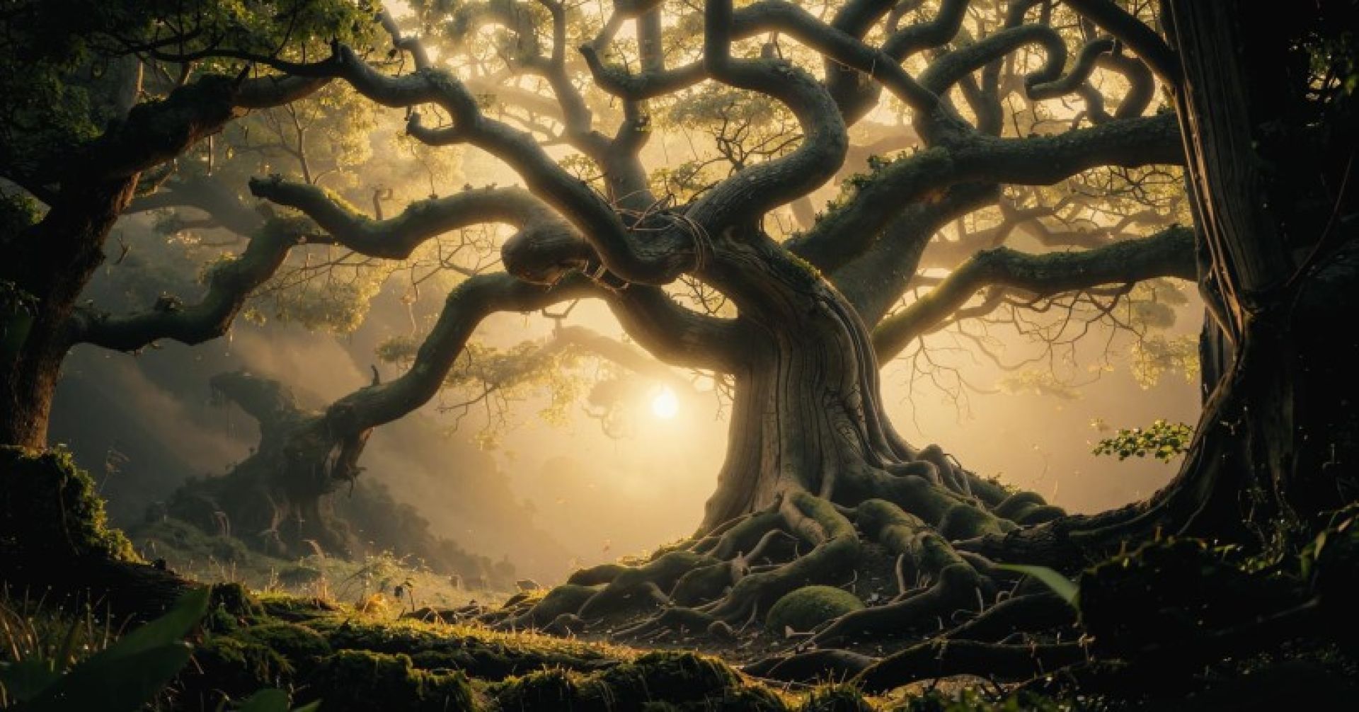 древнее дерево