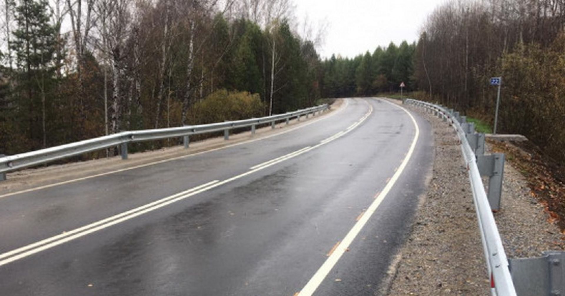 отремонтированная дорога в Елбань