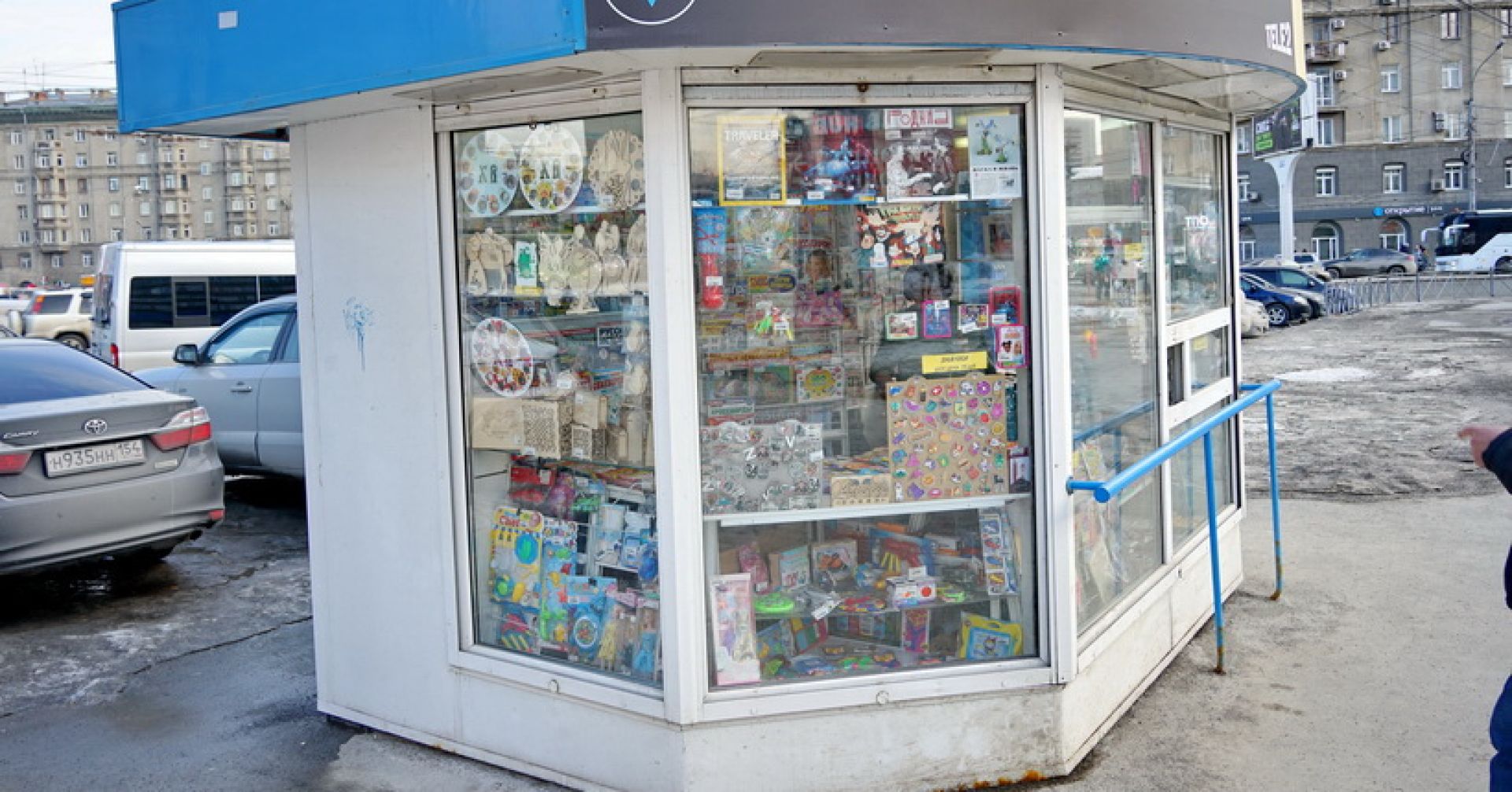 киоск на улице