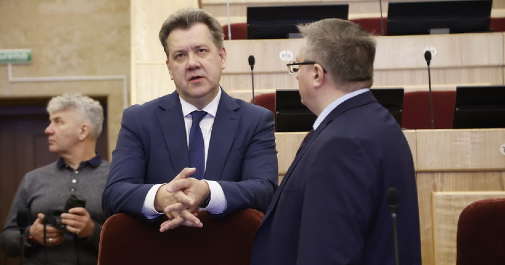 министр финансов НСО Виталий Голубенко