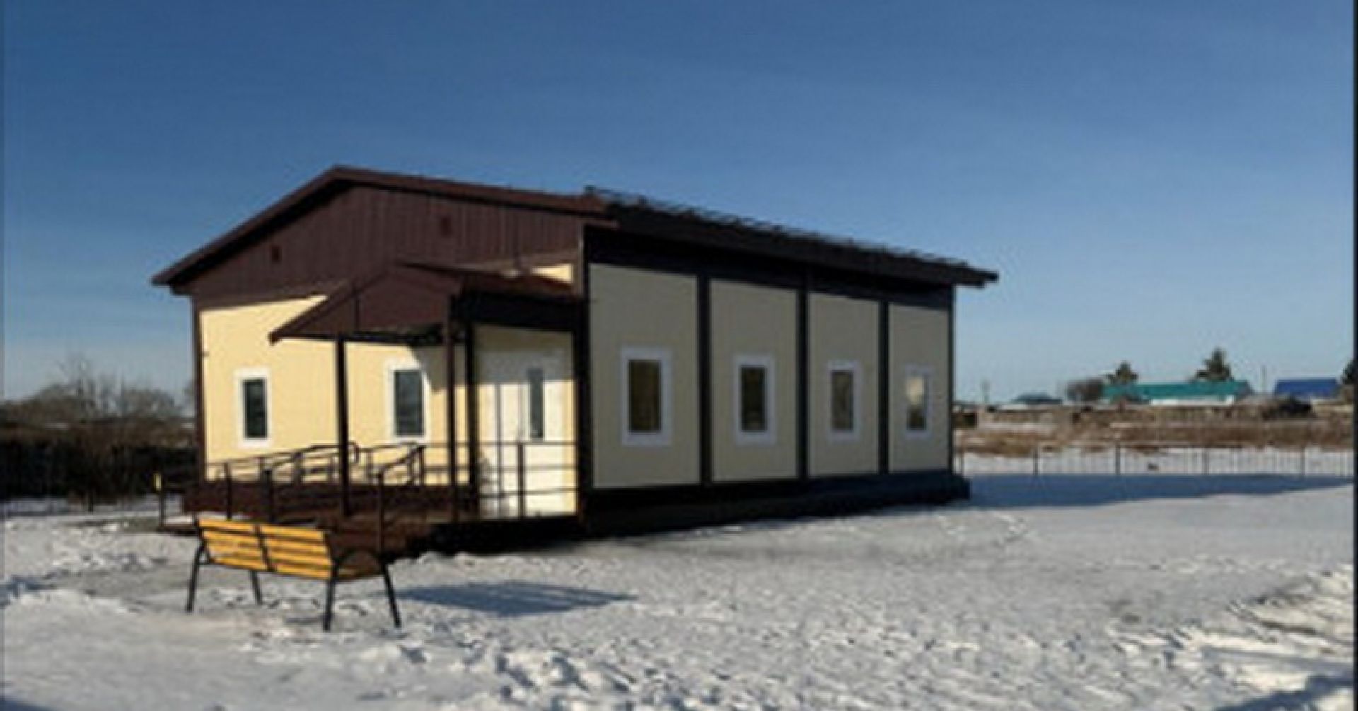 ФАП в Новопреображенке в Чановском районе