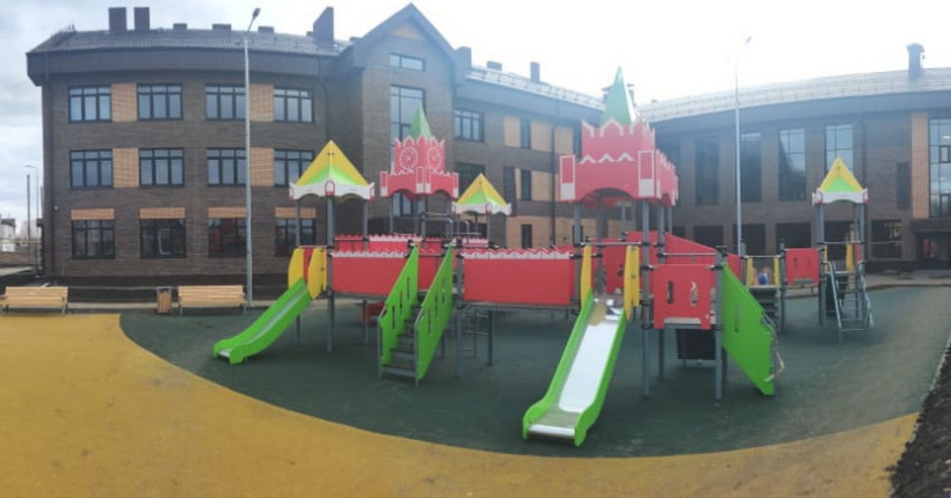 новая школа в Репьёво