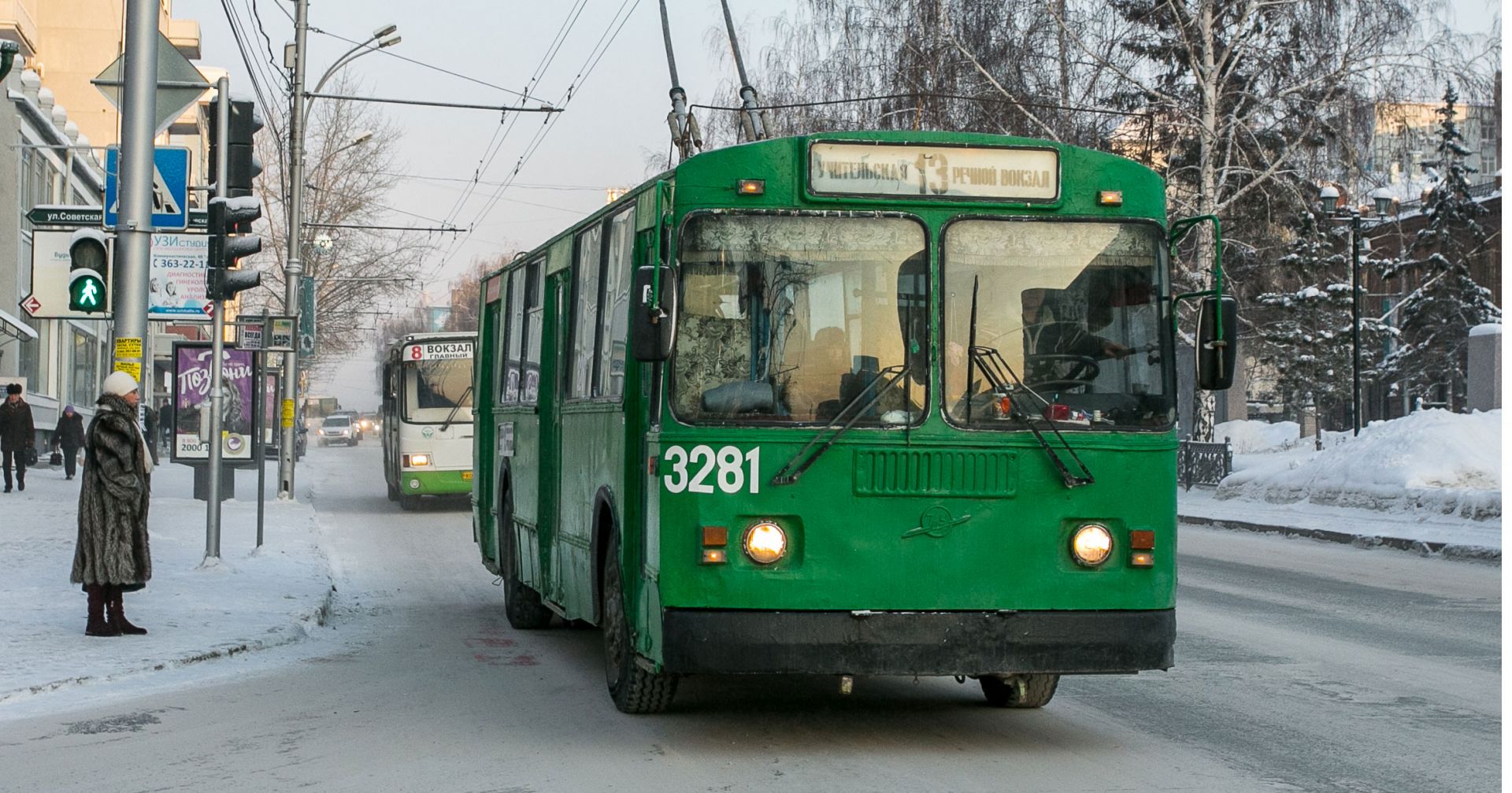 Горэлектротранспорт новосибирск карта