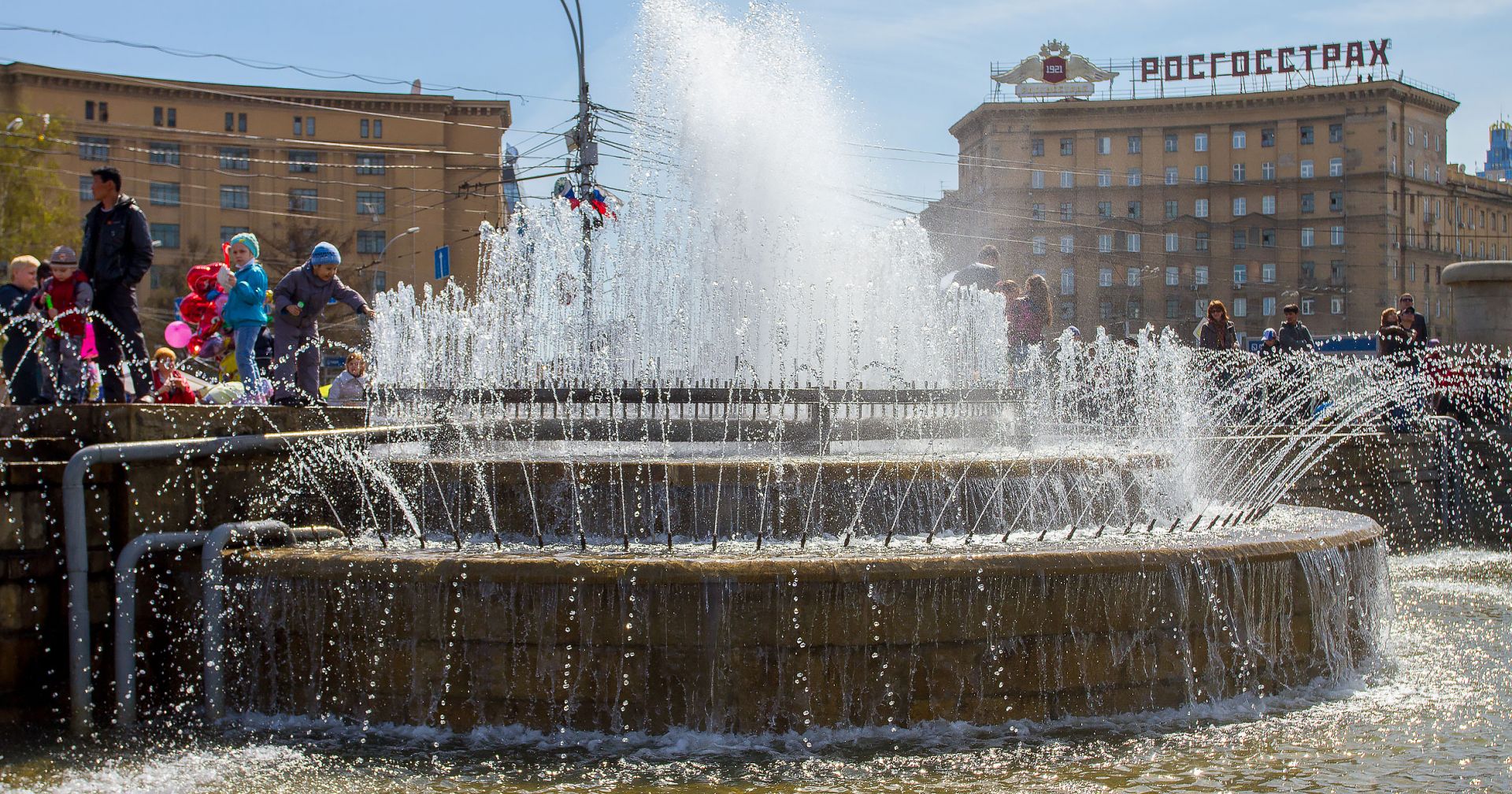 Первомайский сквер в новосибирске фото