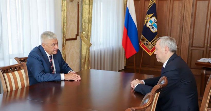 Владимир Колокольцев и Андрей Травников