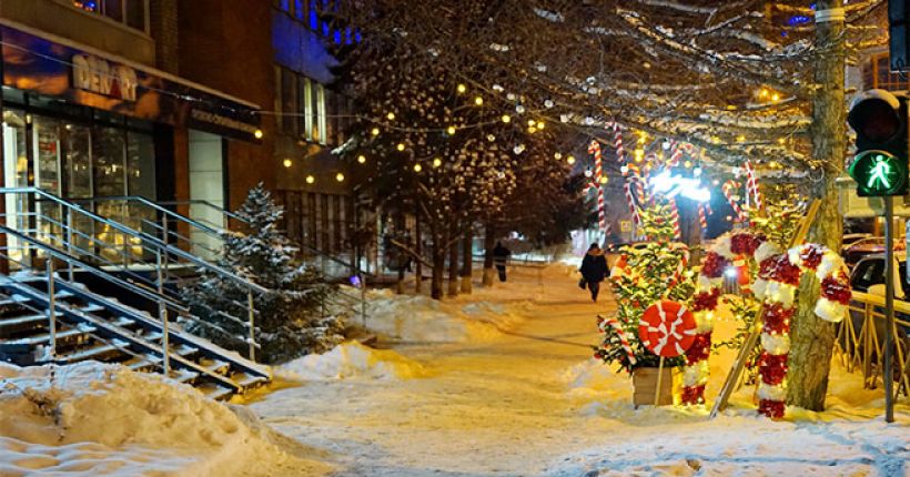 вечерний новосибирск
