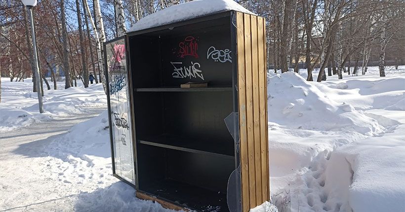 шкаф для буккроссинга