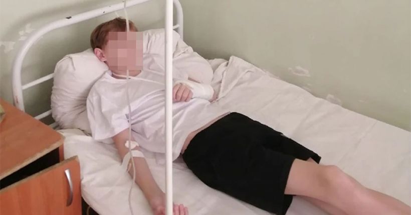 мальчик в больнице