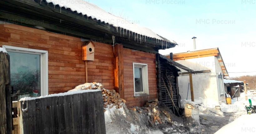 дом после пожара