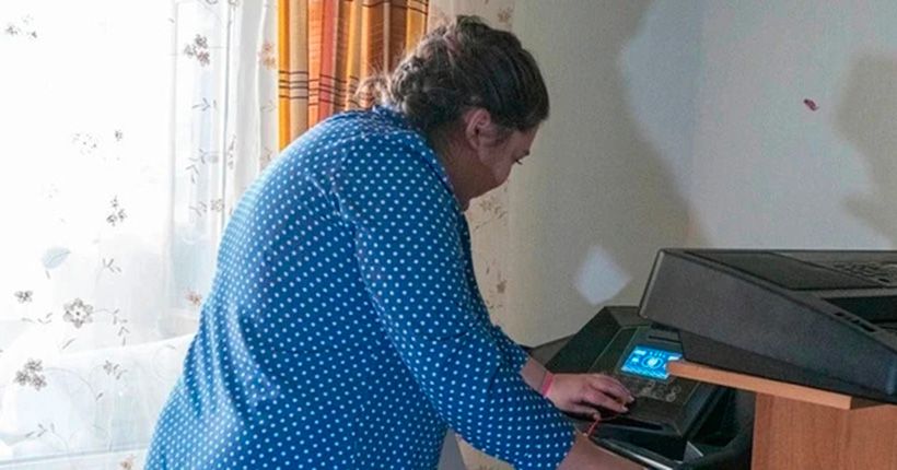 женщина