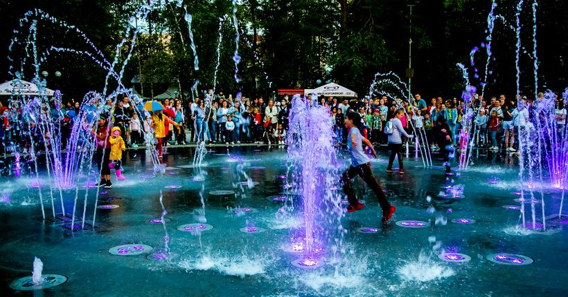 фонтан в Центральном парке