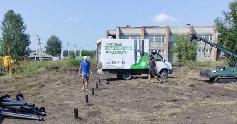 В Мошковском районе Новосибирской области началось строительство нового ФАПа