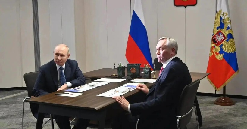 Путин дал старт производству на заводе по переработке молока