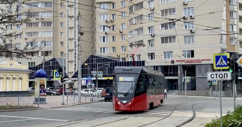 В левобережье Новосибирска с 13 августа изменятся схемы движения двух трамваев