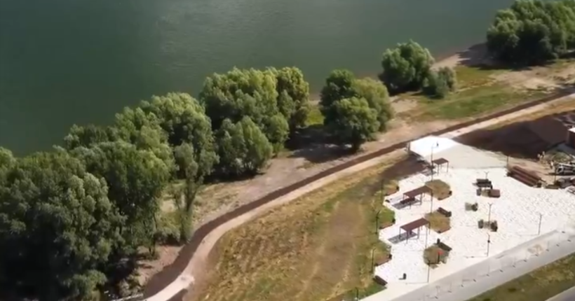 Новый парк &laquo;Чемской берег&raquo; в Кировском районе Новосибирска откроют осенью
