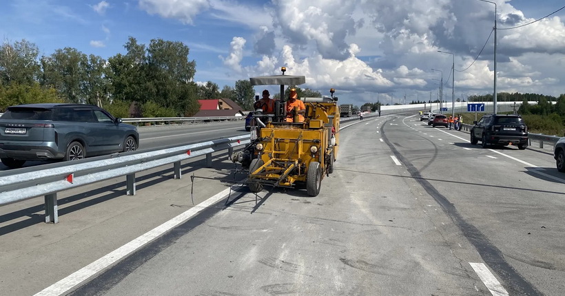 В Новосибирской области запустили движение по скоростной эстакаде