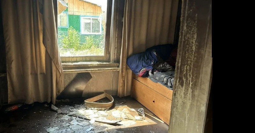 В Новосибирской области многодетная мать осталась без жилья после пожара