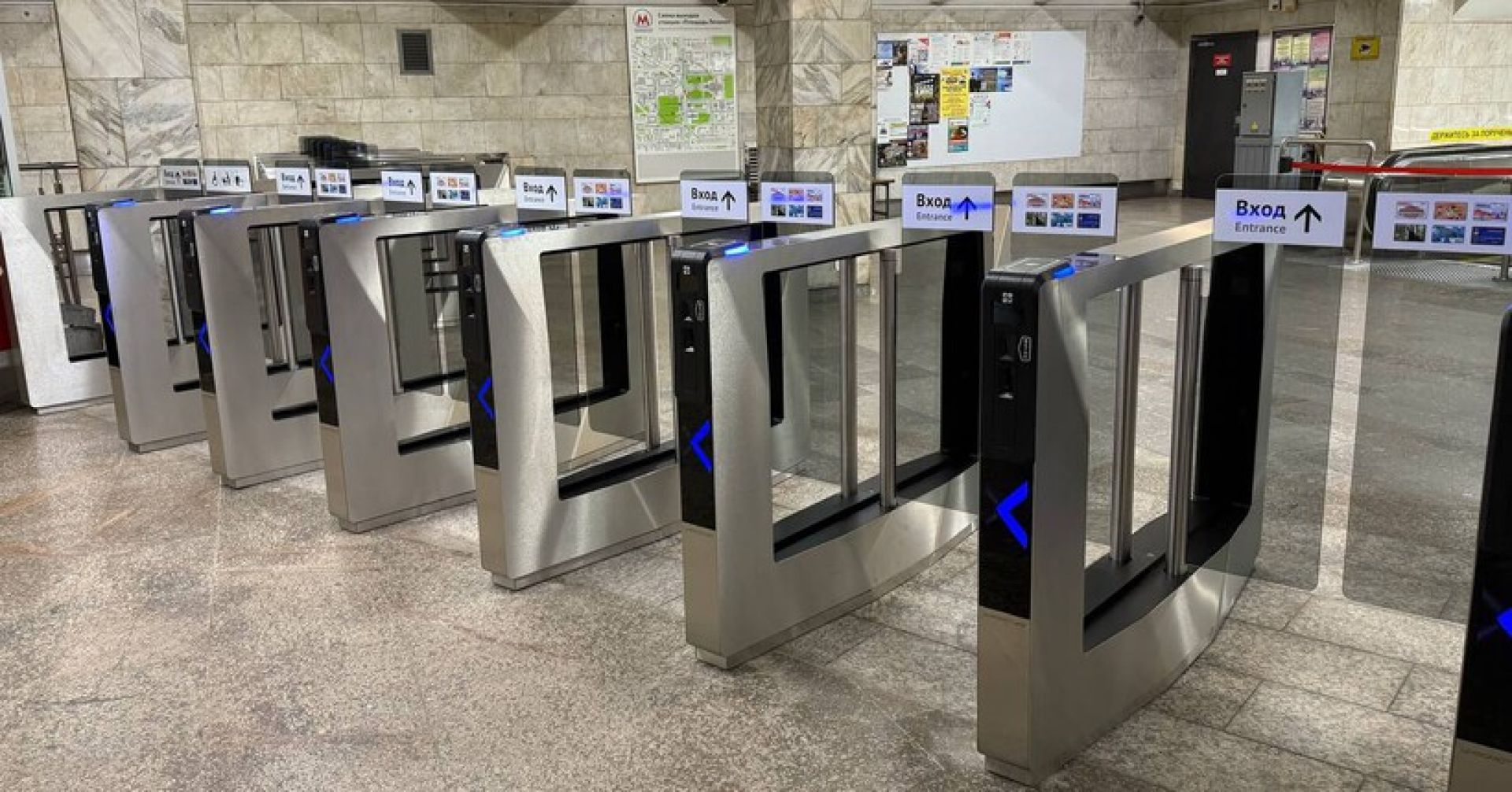 В Новосибирске вестибюль станции метро «Октябрьская» закроют на 10 дней