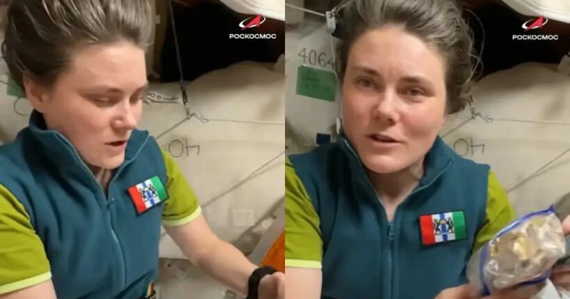 Новосибирский космонавт Анна Кикина показала, что ей доставили в посылке на МКС