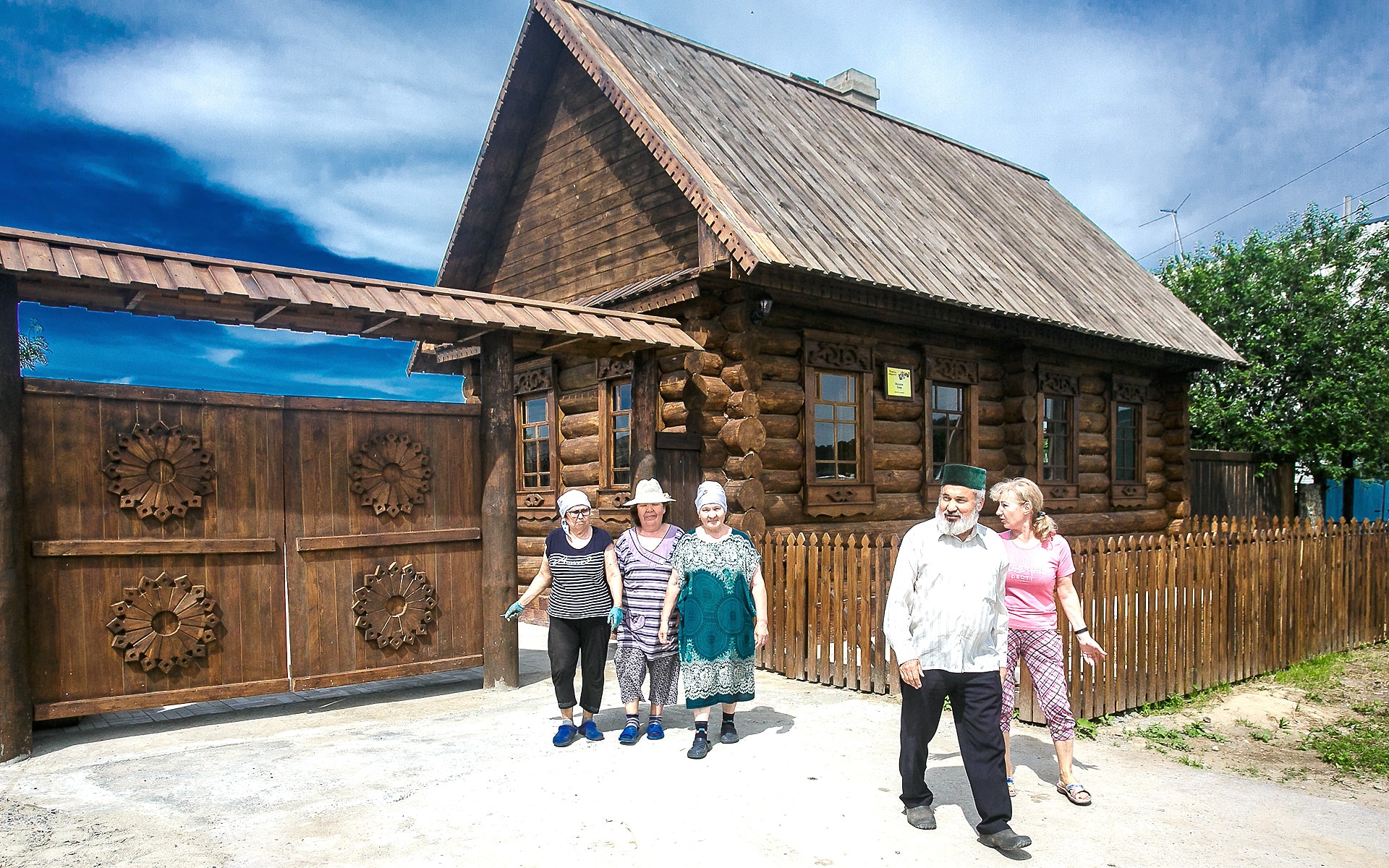 Чатские татары. Деревня Юрт-Ора