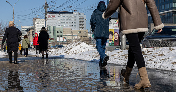 Потепление в новосибирске