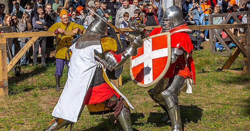 Скрежет стали, звон мечей