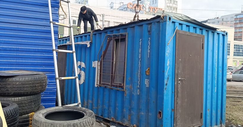 В четырёх районах Новосибирска убрали незаконные постройки