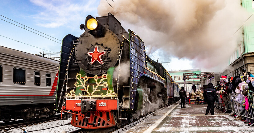 Поезд Деда Мороза не будет делать остановку в Новосибирске