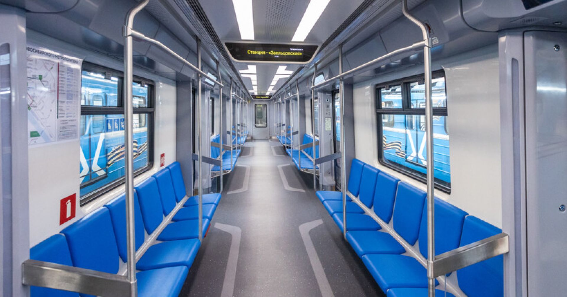 До конца года пять пятивагонных составов «Ермак» выйдут на линии метрополитена Новосибирска