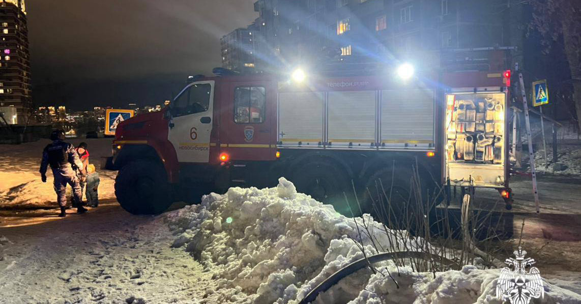 В гостинице Новосибирска на улице Блюхера произошёл пожар