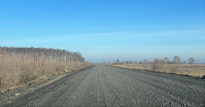 В Новосибирской области отремонтируют ещё 2 км дороги к озеру Карачи