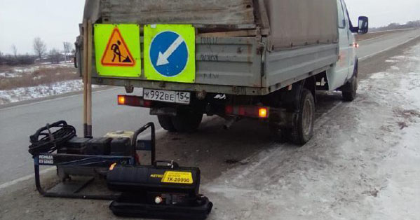 Режим повышенной готовности: на трассах Новосибирской области дежурят мобильные пункты обогрева