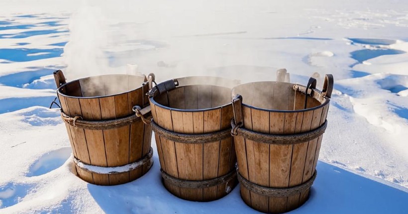 Новосибирцам посоветовали остужать кипяток, идущий из кранов с холодной водой, в вёдрах