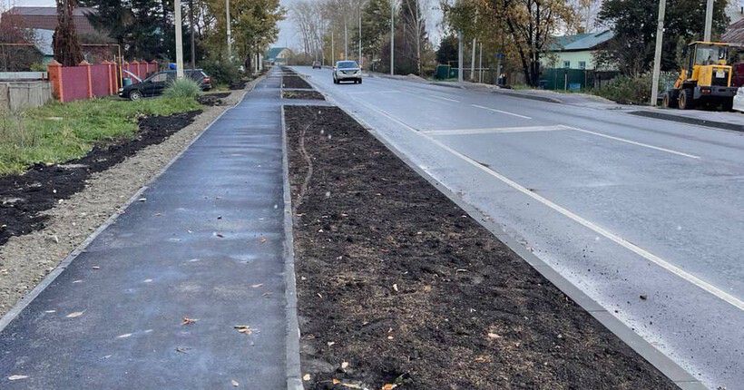 В Новосибирской области расширят сеть тротуаров вдоль трасс