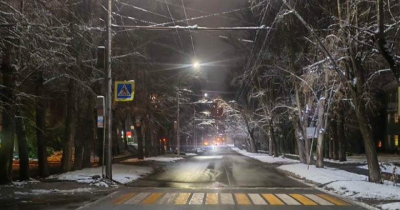 Новые линии и светильники: на улицах Новосибирска модернизируют освещение