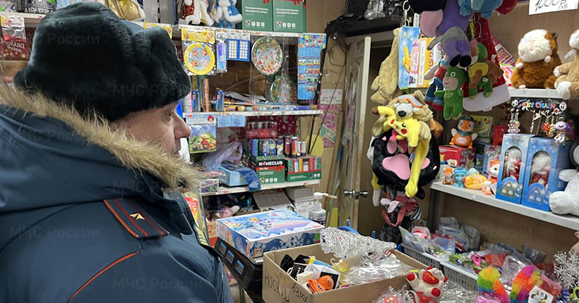 В Новосибирске проверяют магазины пиротехники