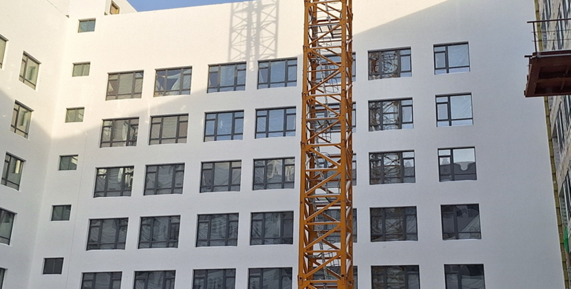 В Новосибирской области завершили остекление в здании стационара ФДРЦ