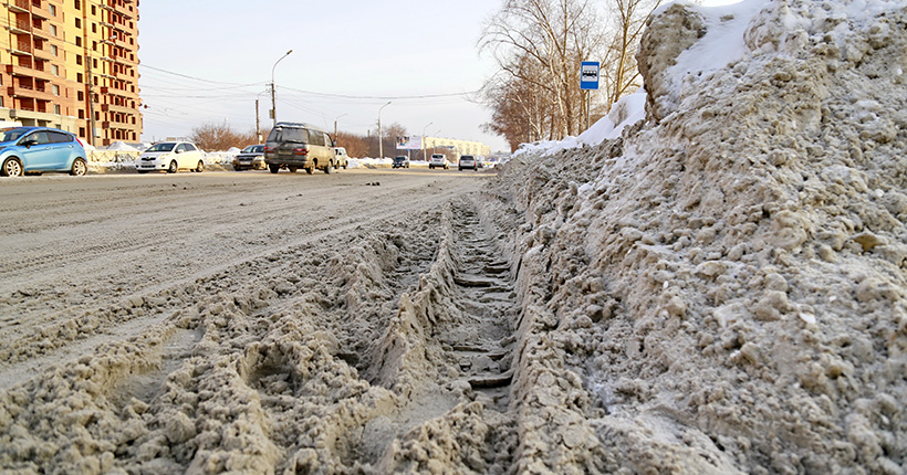 В Новосибирске откроют 11 дополнительных снегоотвалов
