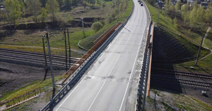 В Новосибирской области реконструируют путепровод через железную дорогу