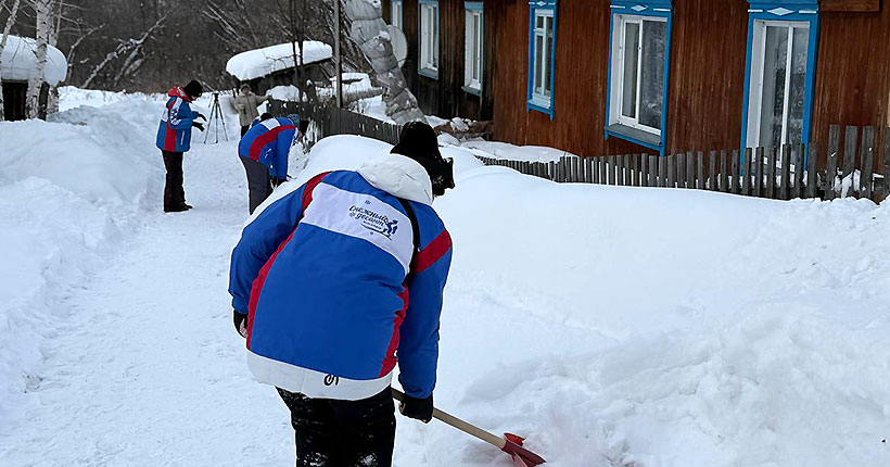 Борцы со снегом