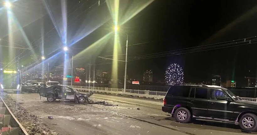 Семь машин столкнулись на новосибирском мосту, прокуратура начала проверку