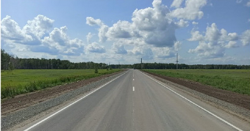 В Новосибирской области часть ключевой дороги отремонтируют в асфальтобетоне