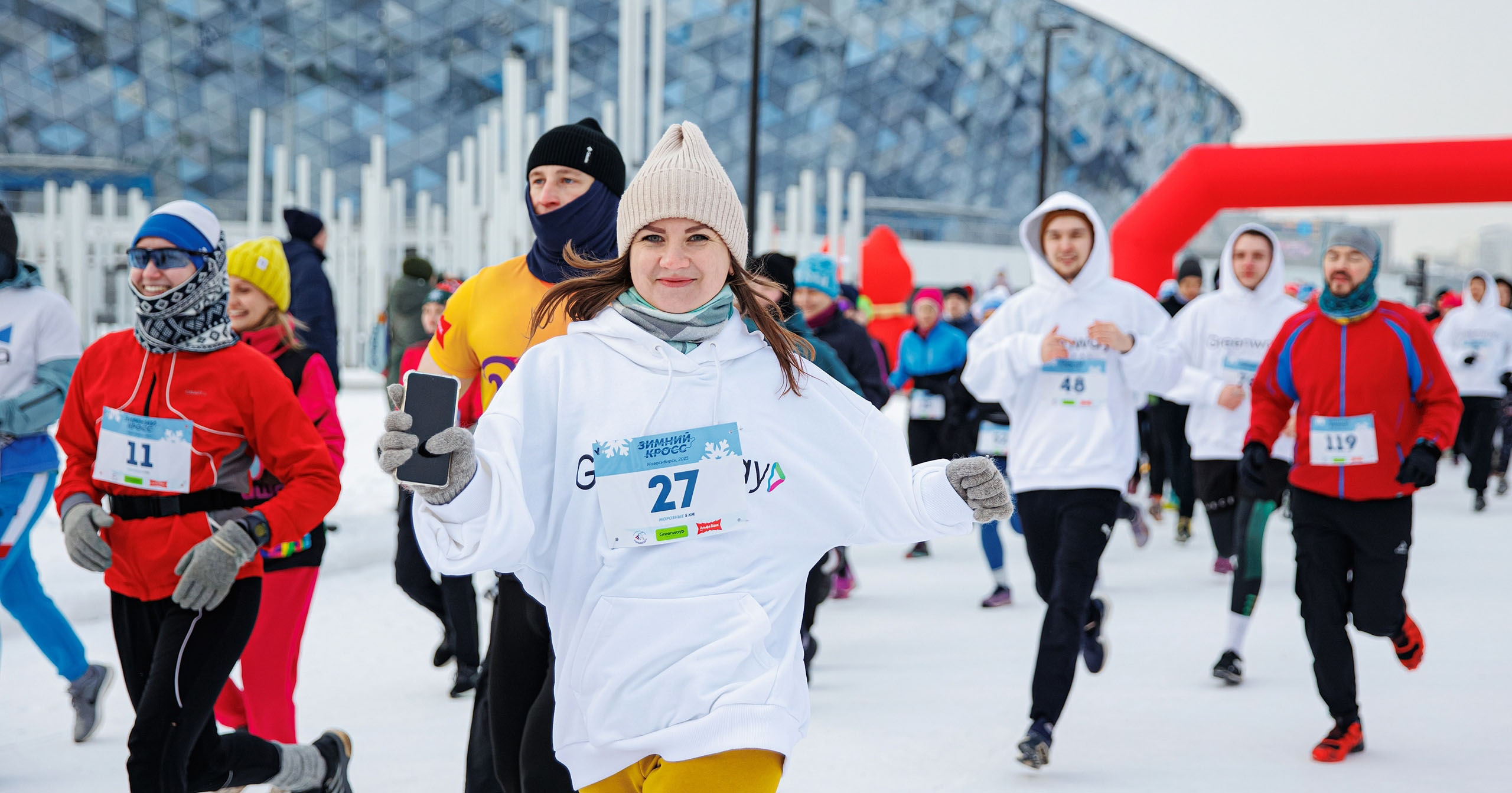 Из-за морозов в Новосибирске отменили зимний кросс