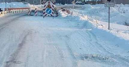 На автодороге Новосибирской области в Тогучинском районе вводится ограничение движения транспорта