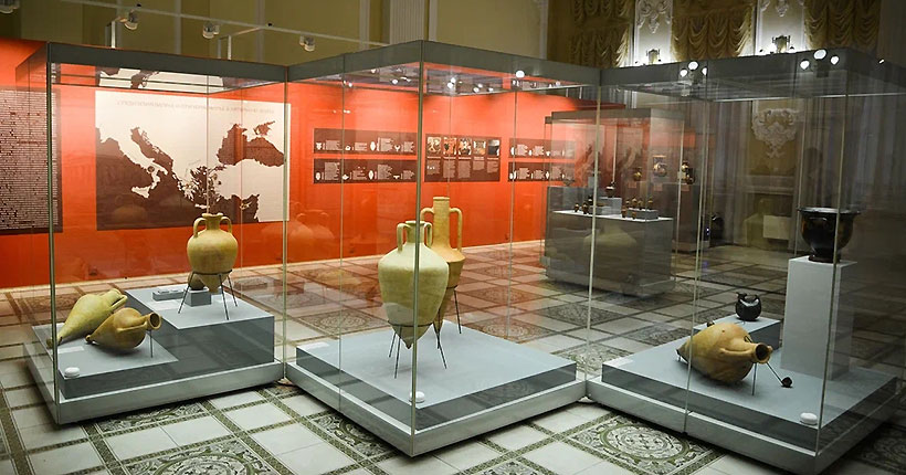 В краеведческом музее можно изучать искусство Древней Греции